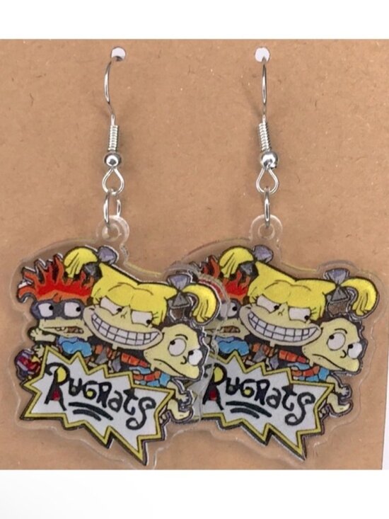 Fashion Jewelry Jewelry - Rugrats 2D Acrylic Dangle Earrings
